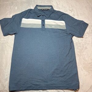 Travis Mathew Performance Golf Polo Shirt Men’s Size L